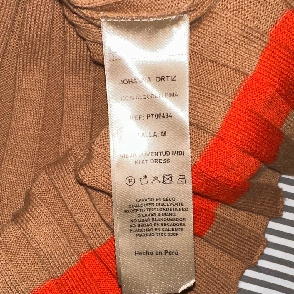 Johanna Ortiz Tan Long Sleeve Maxi Dress - Picture 5 of 5